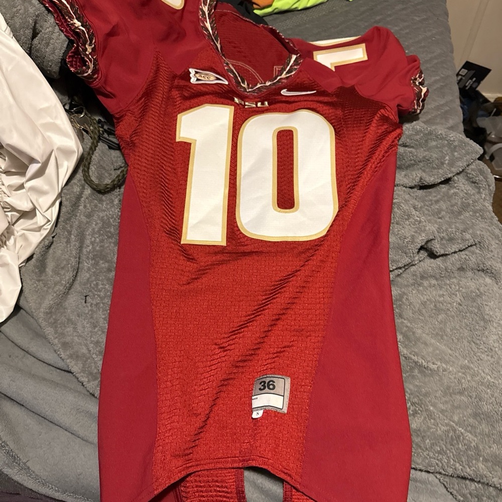 Nike Red Jersey with Number 10